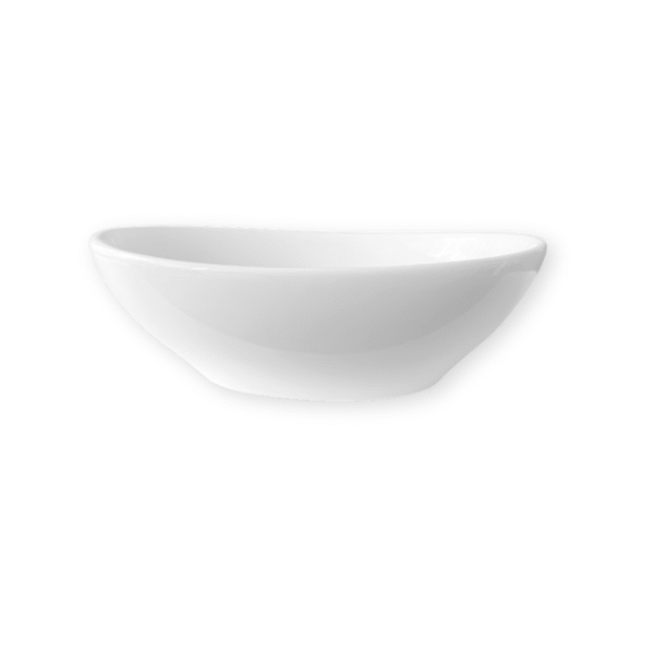 Lavamanos Ovalado Blanco en Cerámica Estilo Moderno - Image 2