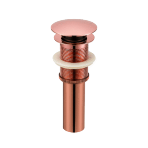 Desagüe Push Oro Rosa Lavamanos – Glamour y Moderno