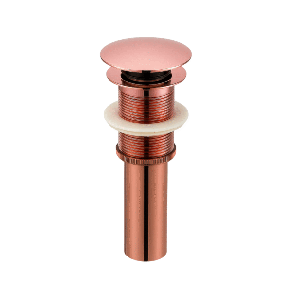 Desagüe Push Oro Rosa Lavamanos – Glamour y Moderno